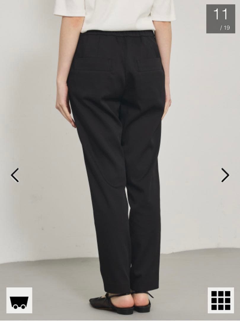 SALE‼️qualite2WAYタックパンツウォームサテンタックパンツ