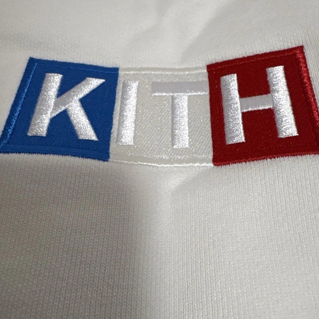 KITH PARIS ホワイト クルーネック スウェット