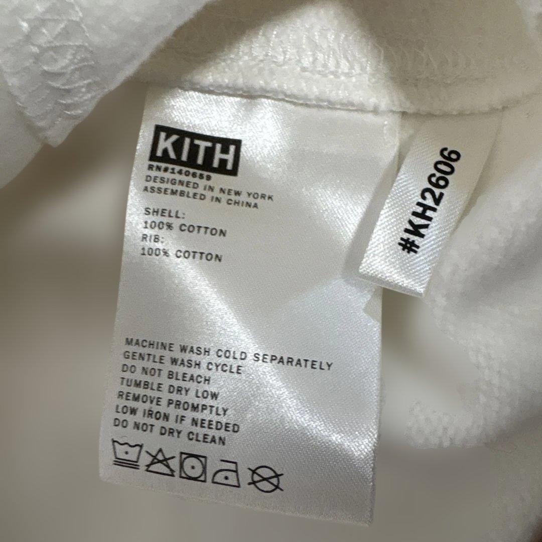 KITH PARIS ホワイト クルーネック スウェット