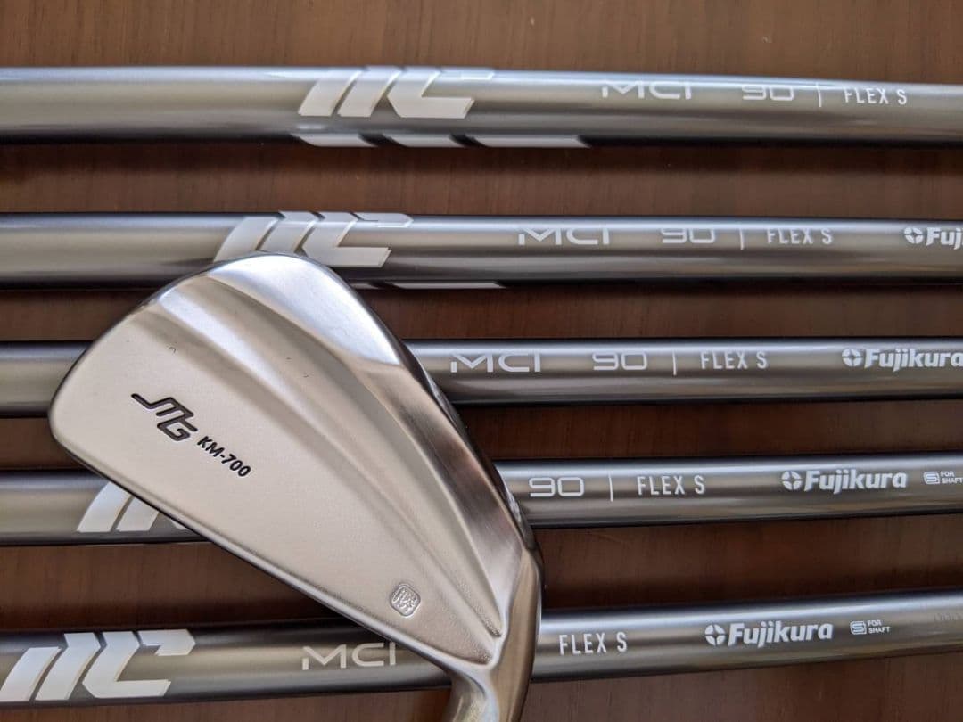 値下 超美品 三浦技研 KM-700 #5-PW 6本組 NEW MCI 90S