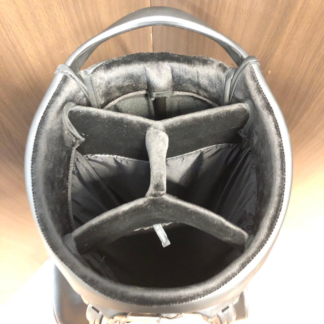 【新品】ジーフォア カモフラージュ柄 キャディバッグ ブラック