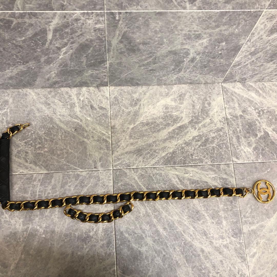 CHANEL マトラッセ ラムスキン ウエストポーチ 付属品付き 人気モデル