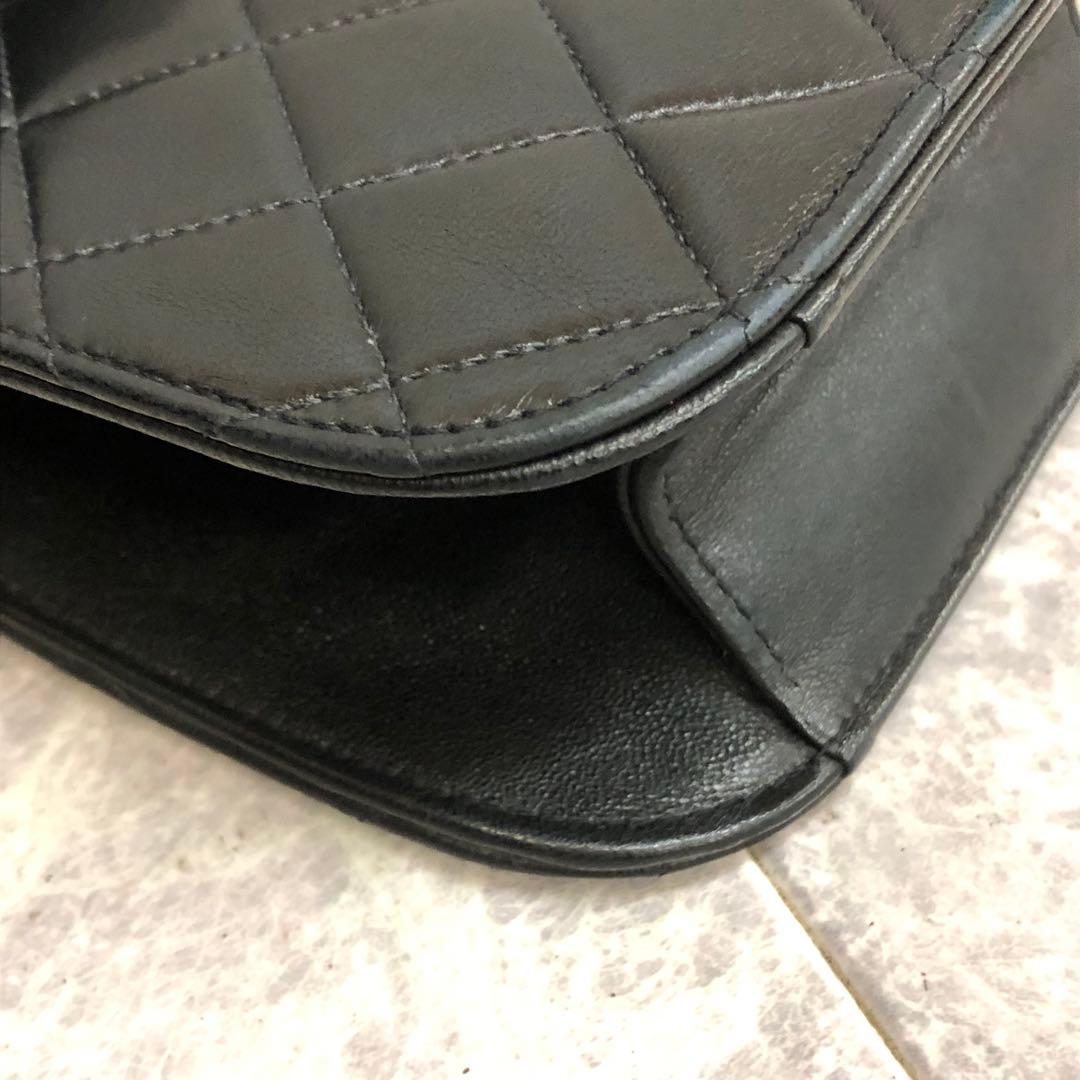 CHANEL マトラッセ ラムスキン ウエストポーチ 付属品付き 人気モデル