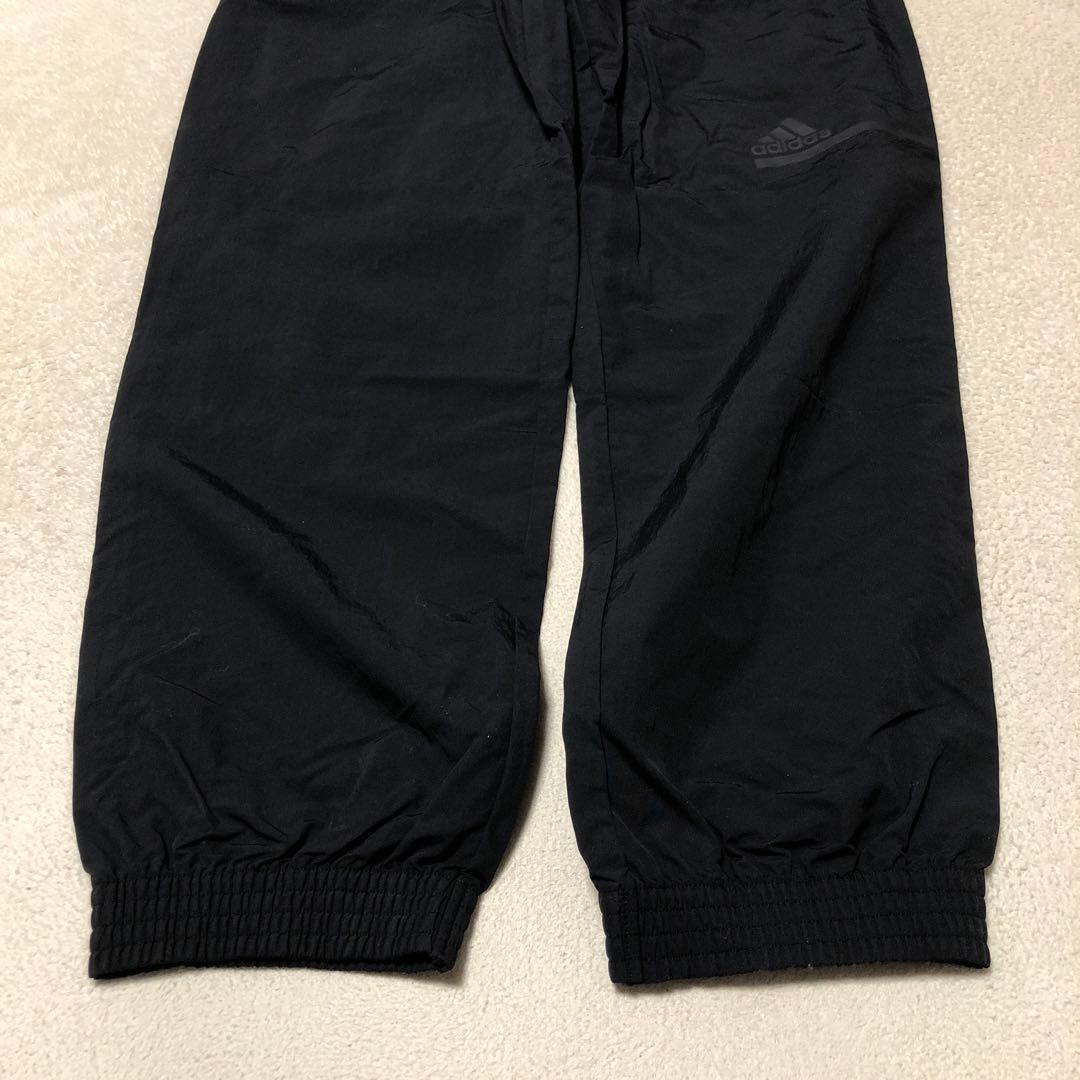 新品　adidas アディダス ウーブンジャケット　セットアップ　ブラックXO