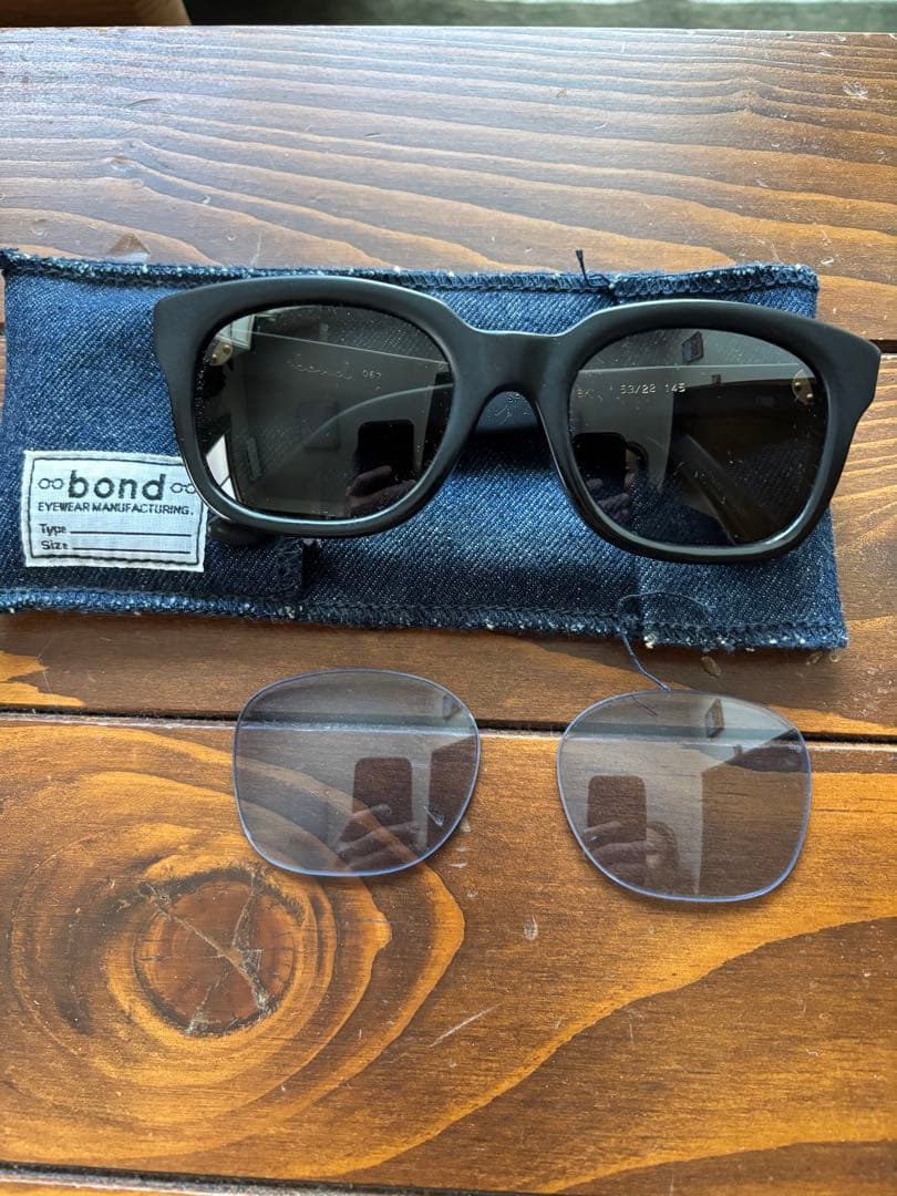 長瀬智也着用bond EYEWEAR :067サングラス※別レンズお付けします