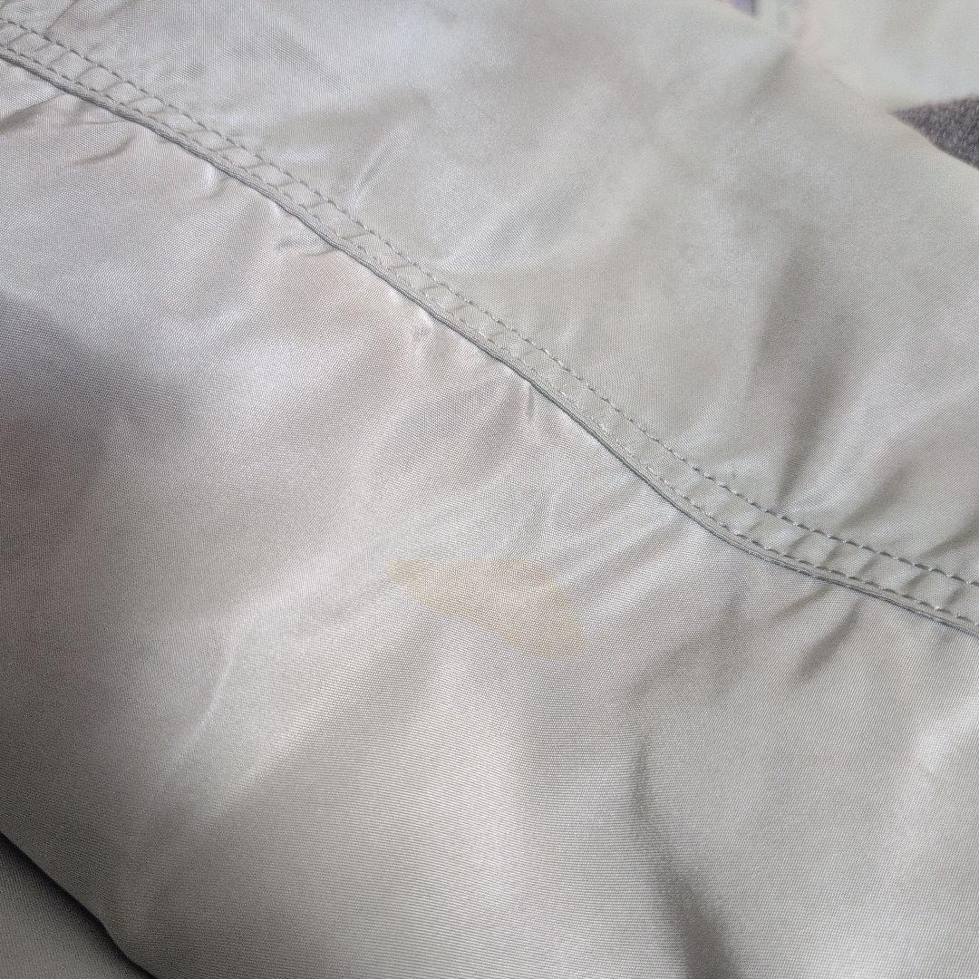 MADE IN ＵＳＡ ALPHA MA-1 シルバー グレー