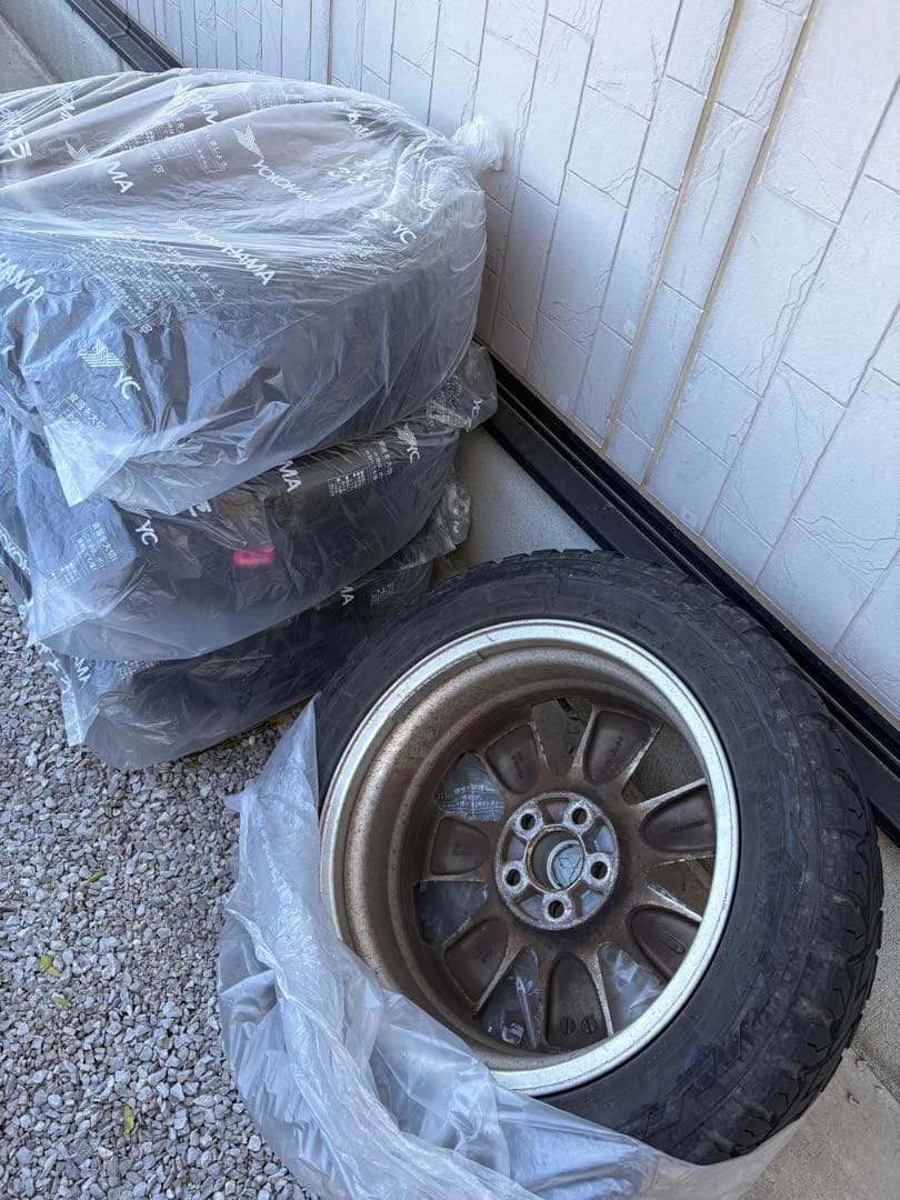 デリカD5 純正 ホイール タイヤセット 手渡し希望の通販はau PAY