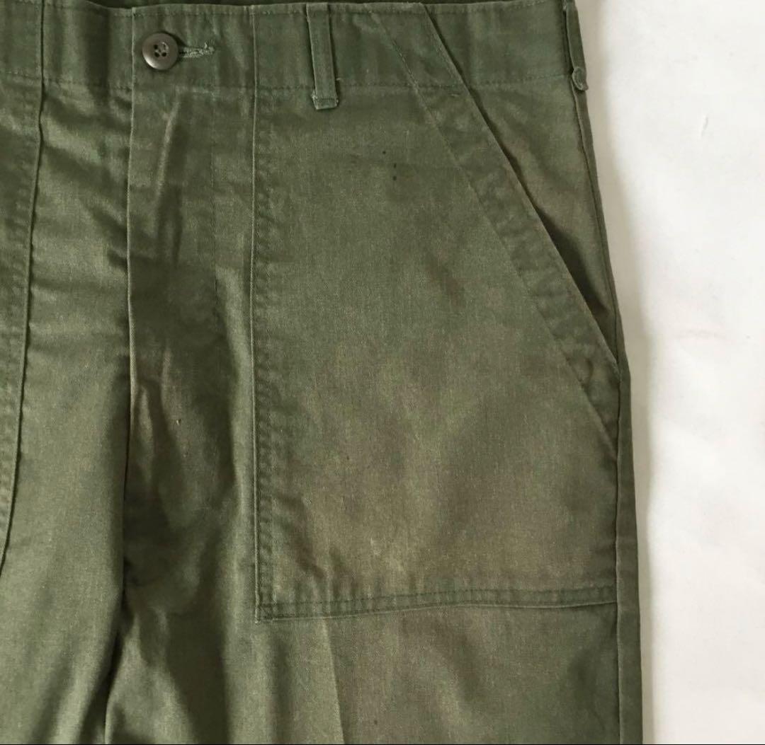 Ｗ36◎80ｓ/米軍実物★ファティーグパンツ■ベイカーパンツ