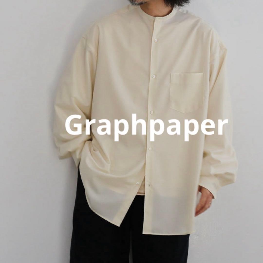 P*様 グラフペーパー Wool Tropical Band Collar Sh