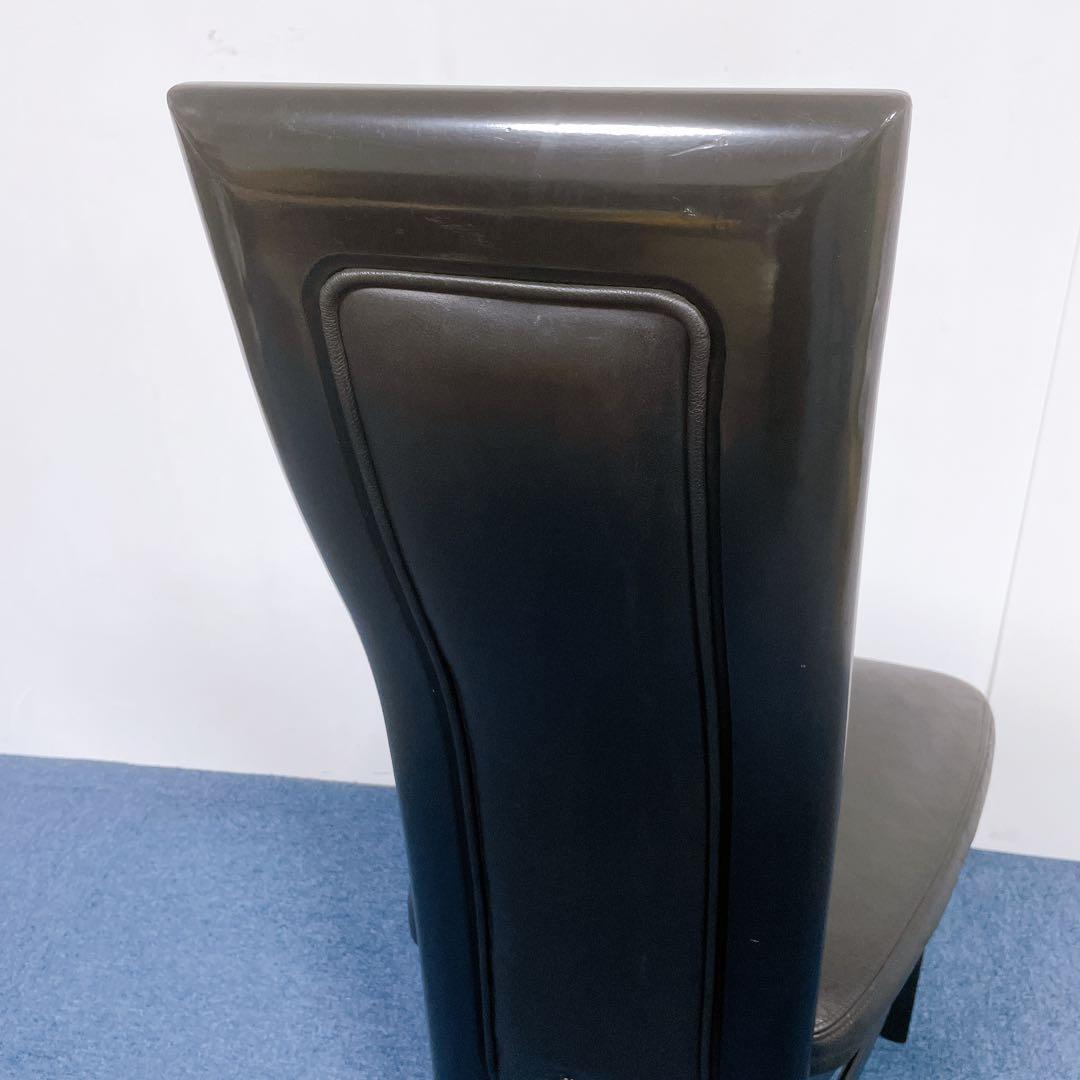 【送料込】カリモク CE35シリーズ ハイバックチェア 本革ダイニング 2脚