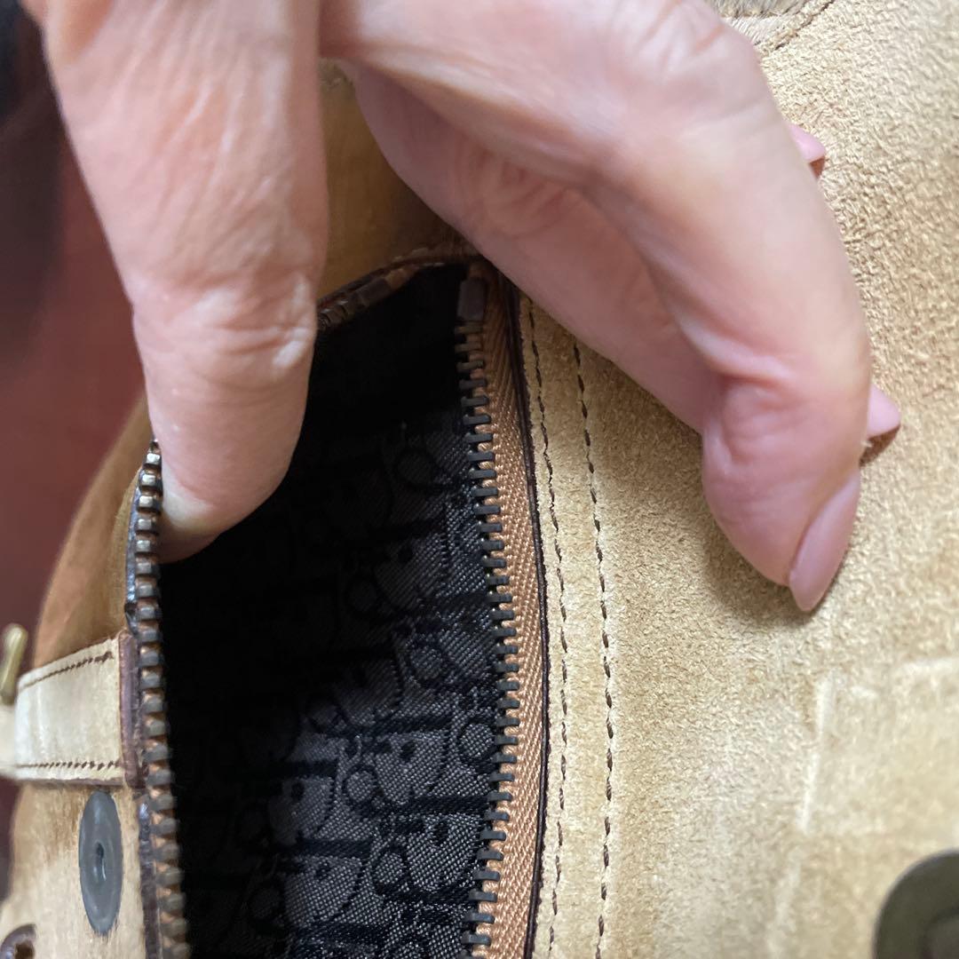 あ　美品　希少クリスチャンディオール　Dior サドル　ハラコ