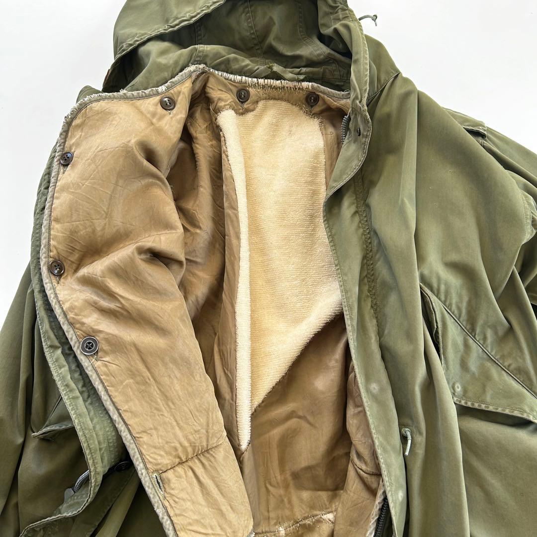 50s US.ARMY m-51 CROWN製 モッズコート パーカー ライナー