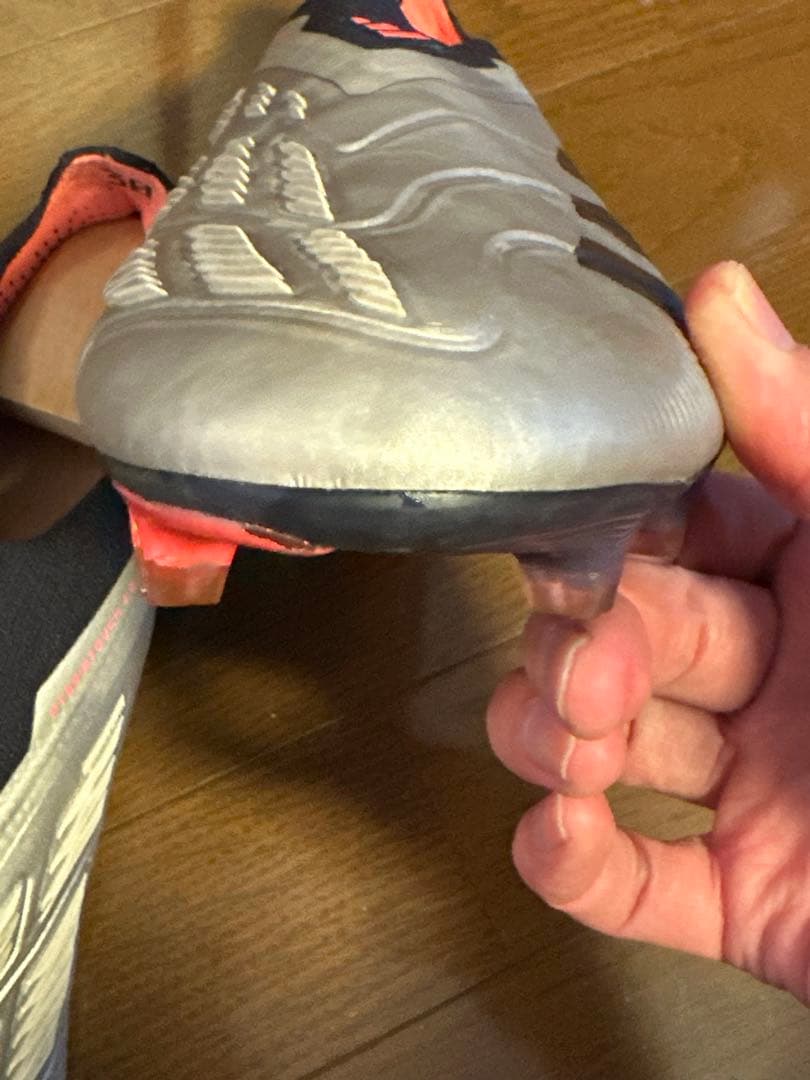 【美品】adidasプレデターELITE レースレス FG 28.5cm