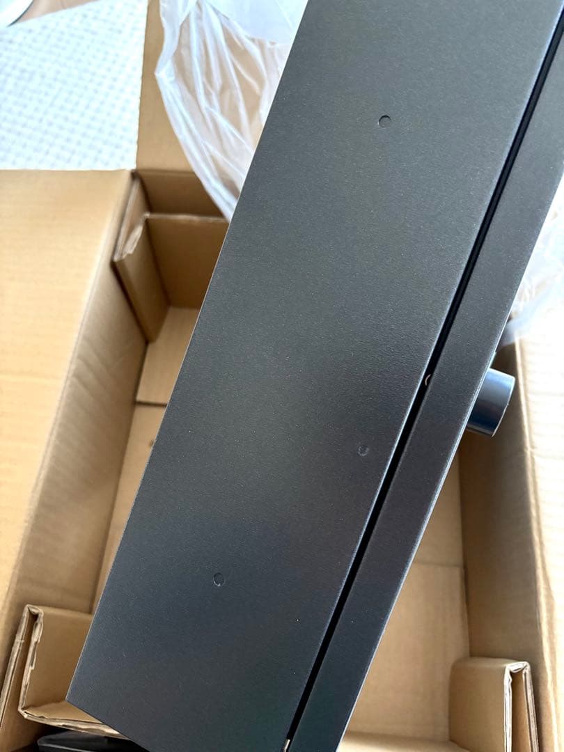 新品パナソニック クリアスFF 「鋳鉄ブラック」壁付けポスト鍵付き 戸建ポスト