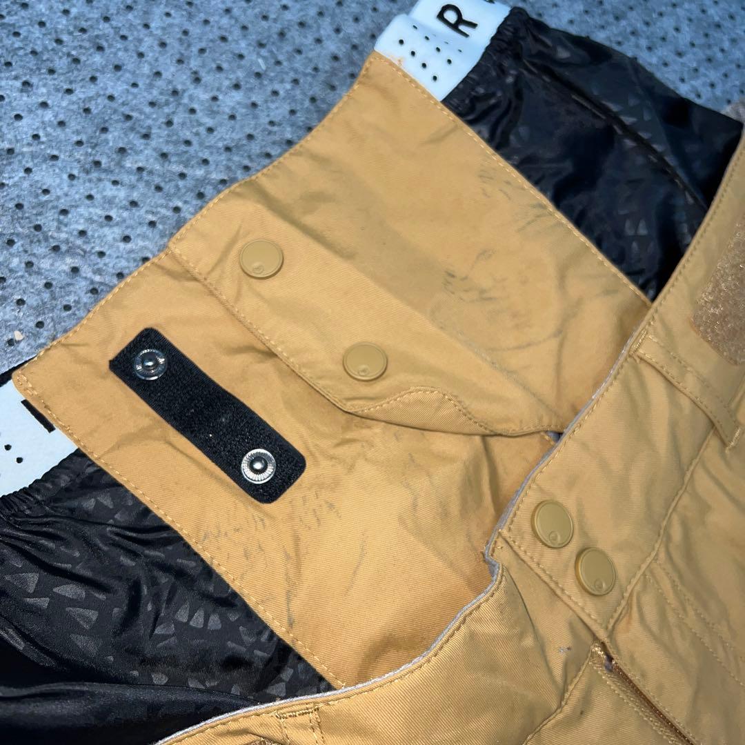 数回使用 VOLCOM ROXY レディース スノーボードウェアセット SM