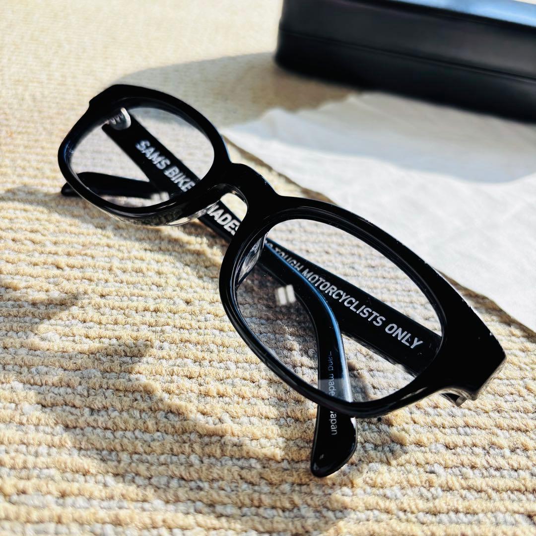 お値下げ　SAMS BIKER SHADES 野村周平着用　ブルーサングラス