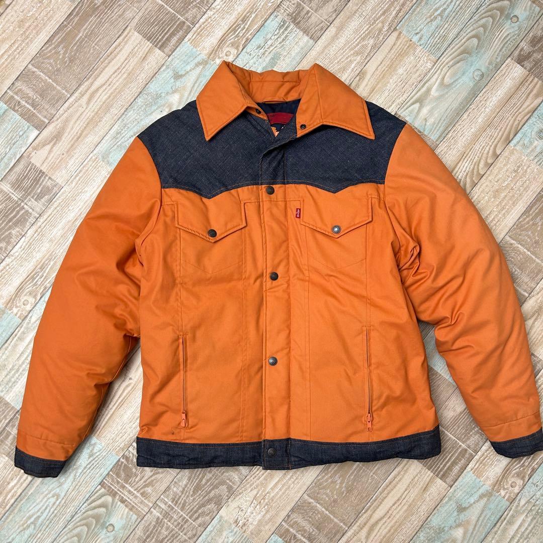 Levis RED TAB リーバイス レッドタブ ダウンジャケット デニム L