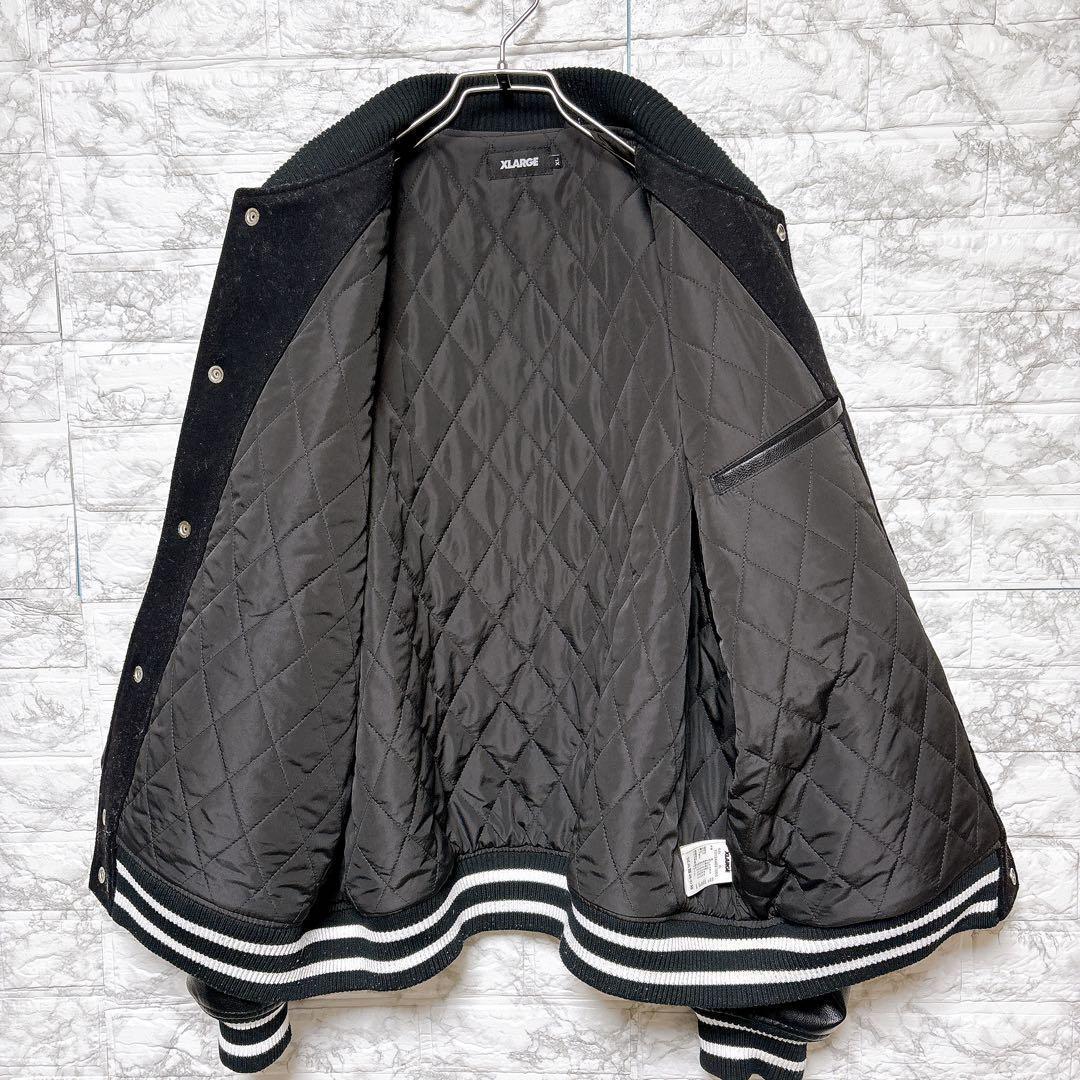 ⭐美品⭐XLARGE スタジャン VARSITY JACKET XL 黒