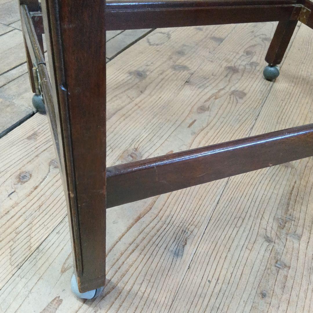 イギリス アンティーク 家具 キッチンワゴン トロリー キャスター付 6684b