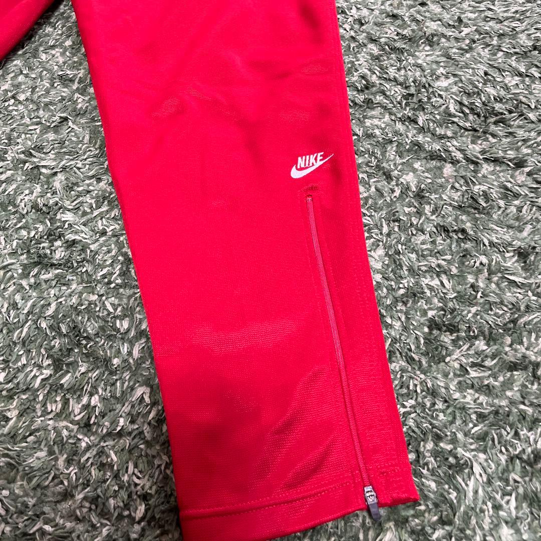 NIKE セットアップ　XL ジャージ　Y2K 刺繍　スウッシュ　ハーフジップ