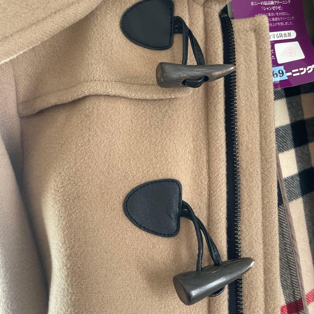 バーバリー ダッフルコート12y 152 クリーニング済み