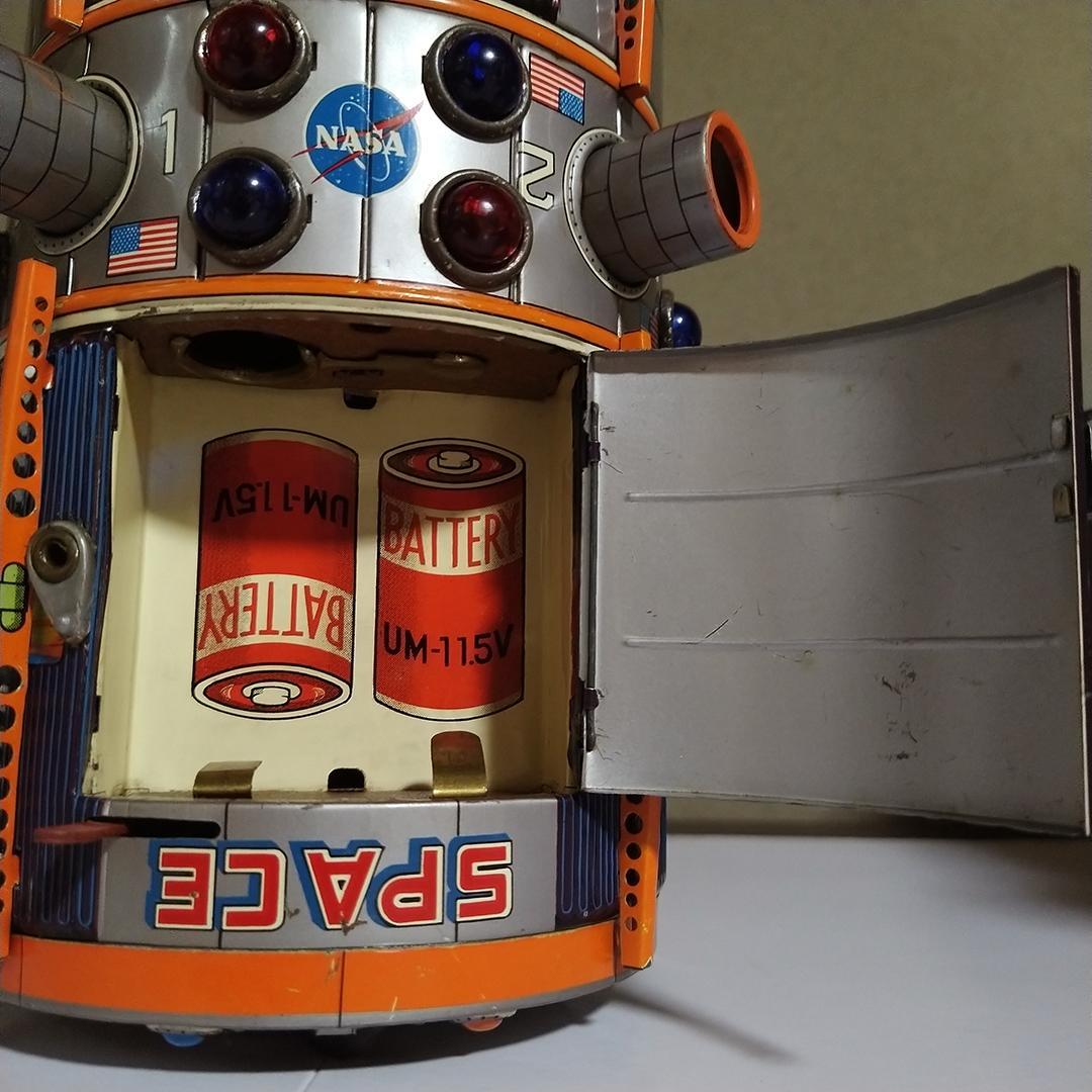 WACO ワコー 宇宙ステーション 電動 稼働品 ブリキ - メルカリ