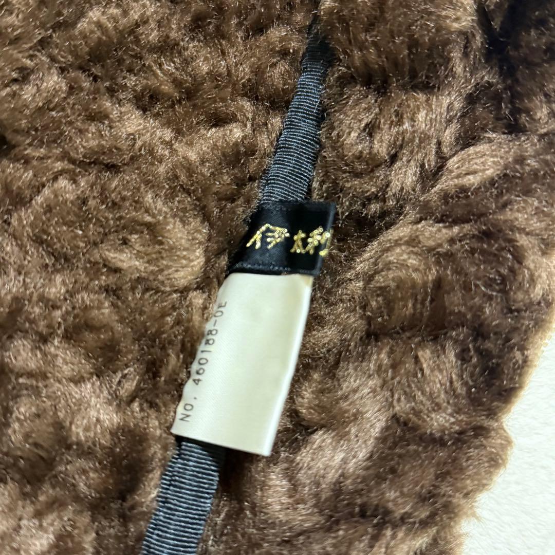 美品】 伊太利屋 クロコ型押し キャディバッグ 日本製