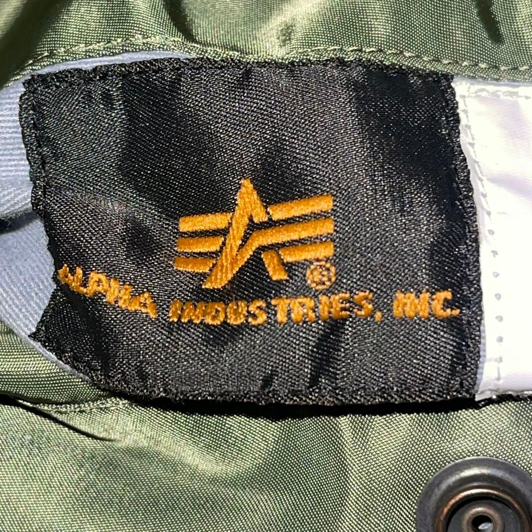 [美品] ALPHA MA-1タイプ ミリタリー フライトジャケット