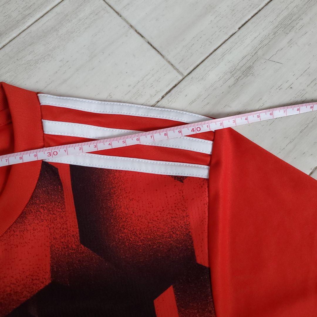 アディダス adidas KIRIN 日本代表 赤黒 トレーニング tシャツ