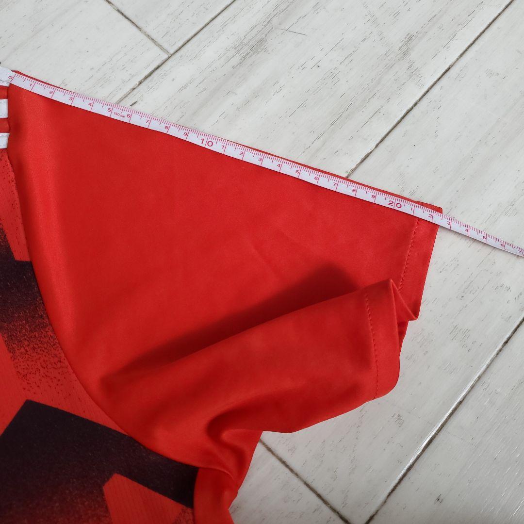 アディダス adidas KIRIN 日本代表 赤黒 トレーニング tシャツ