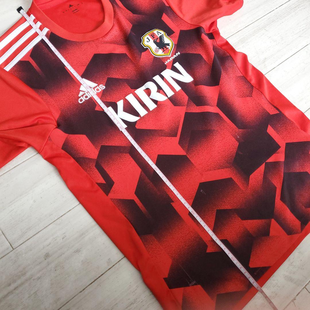 アディダス adidas KIRIN 日本代表 赤黒 トレーニング tシャツ