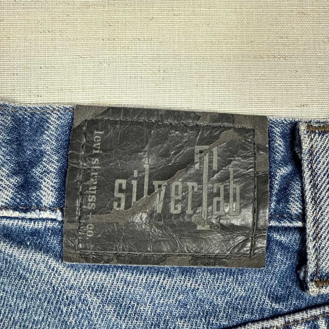 90s リーバイス シルバータブ BAGGY バギー デニム 38×32 ブルー