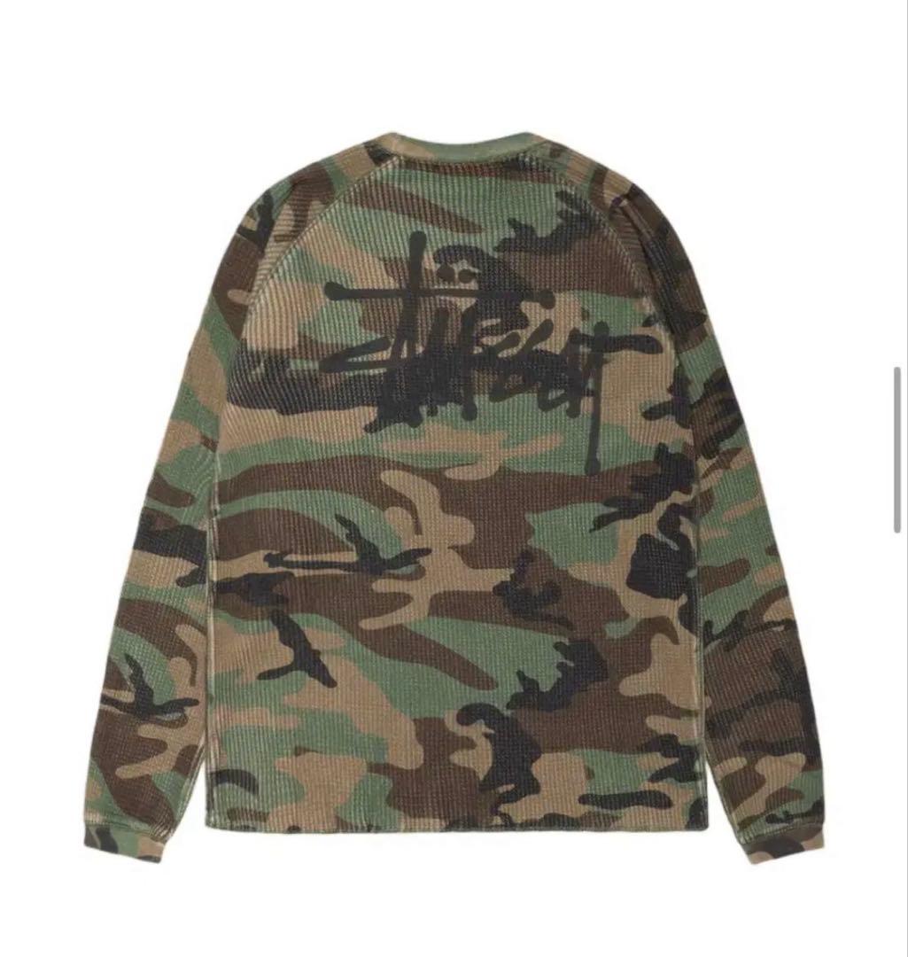 Stussy 迷彩柄 サーマル - メルカリ