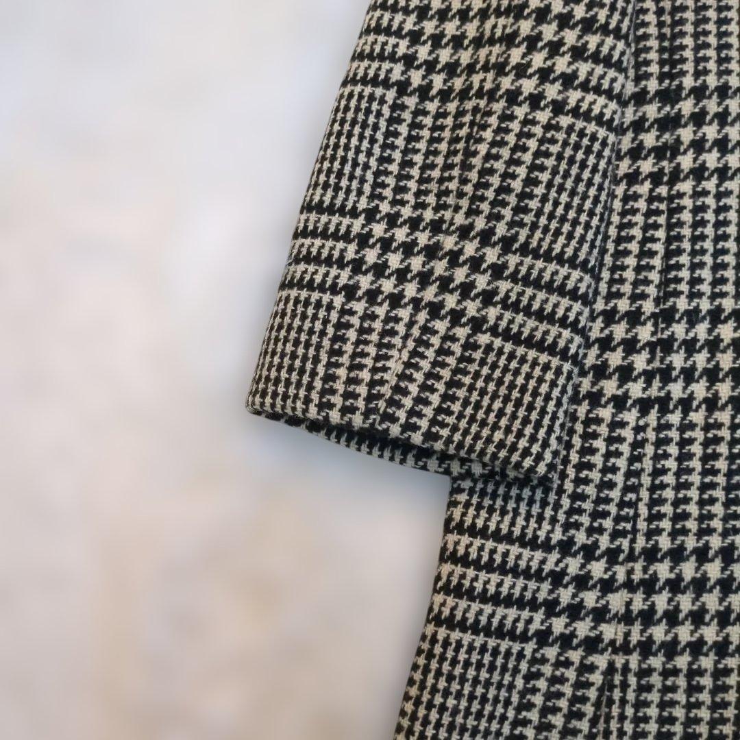 【極美品】マーガレットハウエル ツイードコート 千鳥格子