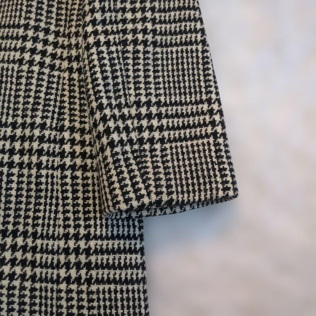 【極美品】マーガレットハウエル ツイードコート 千鳥格子