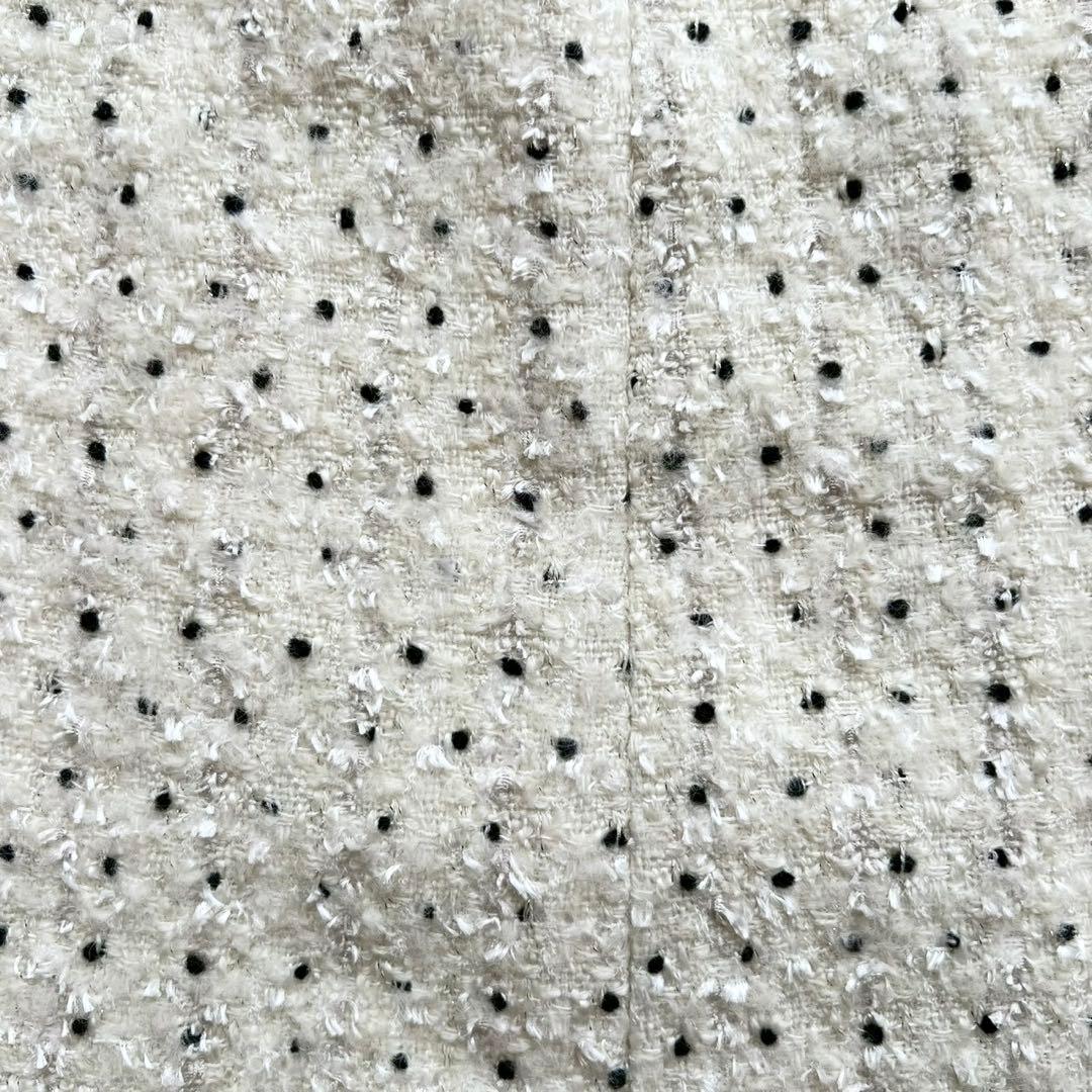 TOCCA 2023 ツイードノーカラーコート SWEET TWINKLE