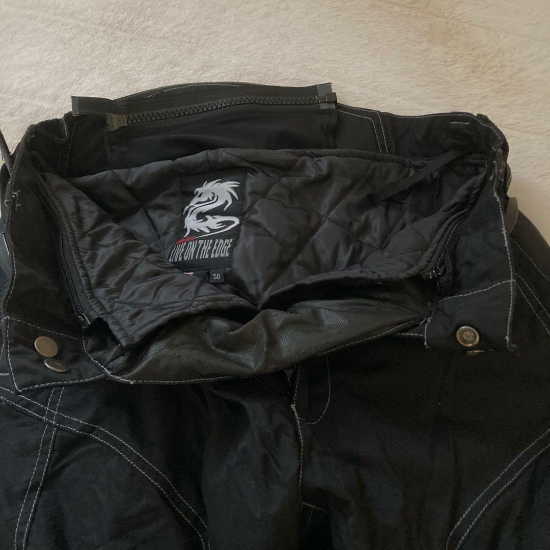 い*中様 ARLEN NESS メッシュパンツ ブラック サイズ50 プロテクト