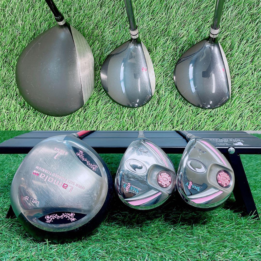 ゴルフクラブ　レディースセット　初心者　Lamola やさしい　入門　N2043