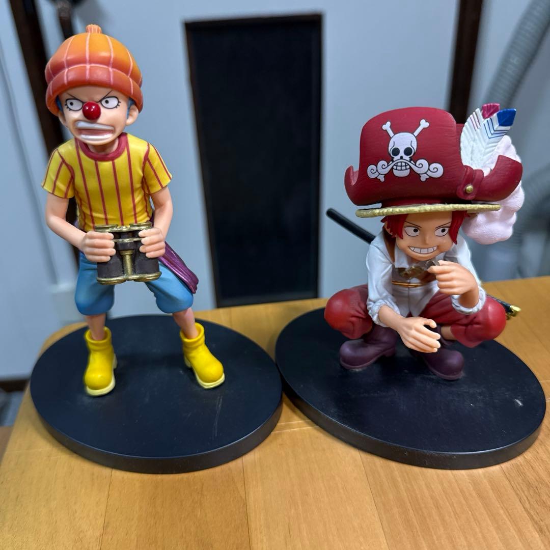 ONEPIECE シャンクス バギー フィギュア2点セット ワノ国 dxf - メルカリ