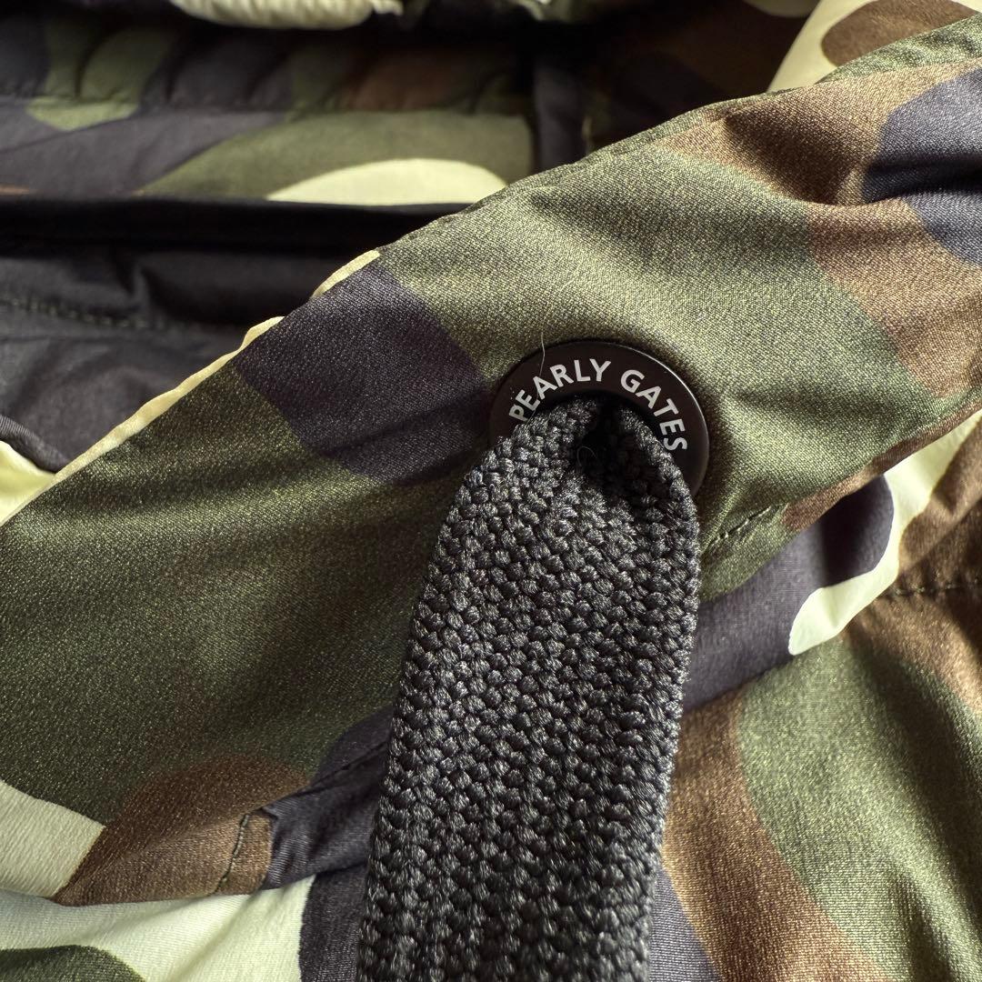 パーリーゲイツ　ジャケット　迷彩　ダウン　4 M〜L相当　スニード　ブルゾン