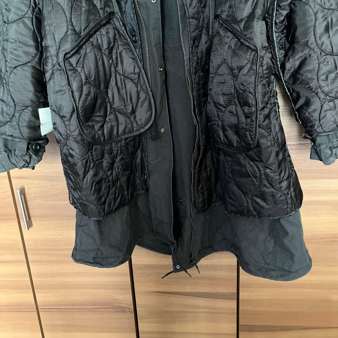 FREAK'S STORE モッズコート ライナー付き　ブラック　XL