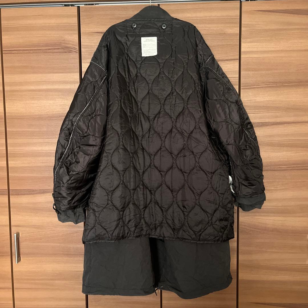 FREAK'S STORE モッズコート ライナー付き　ブラック　XL