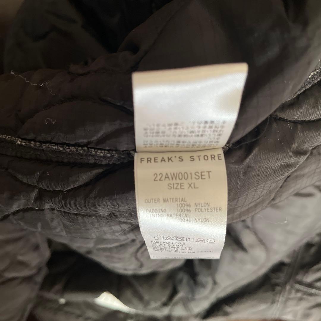 FREAK'S STORE モッズコート ライナー付き　ブラック　XL