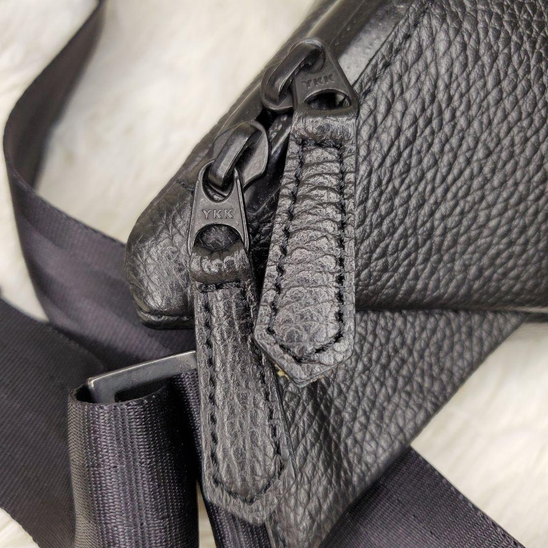 【未使用級】GEMER ジェマー ボディバッグ 黒 XSサイズ