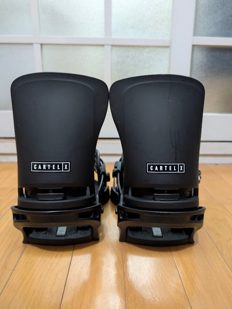 Cartel X Reflex スノーボードビンディング ブラック Sサイズ