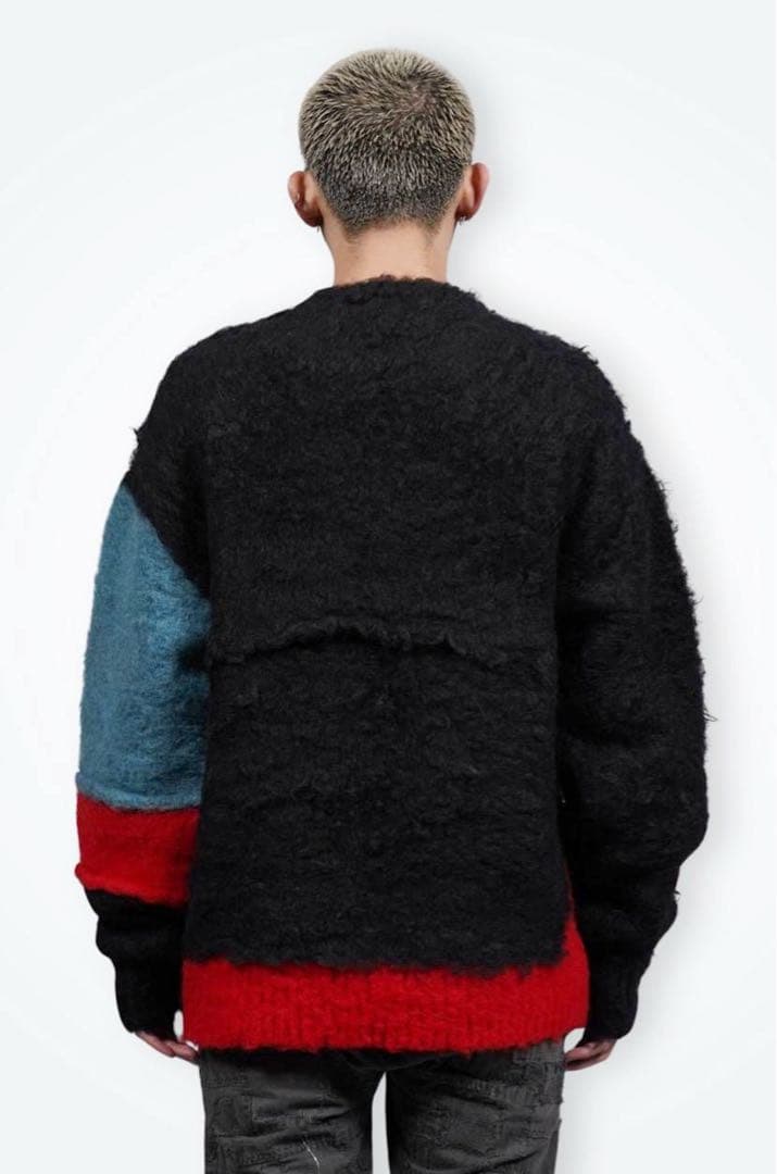 新品 定価57200円 ブラックミーンズ オノユキノリ 23aw モヘア ニット