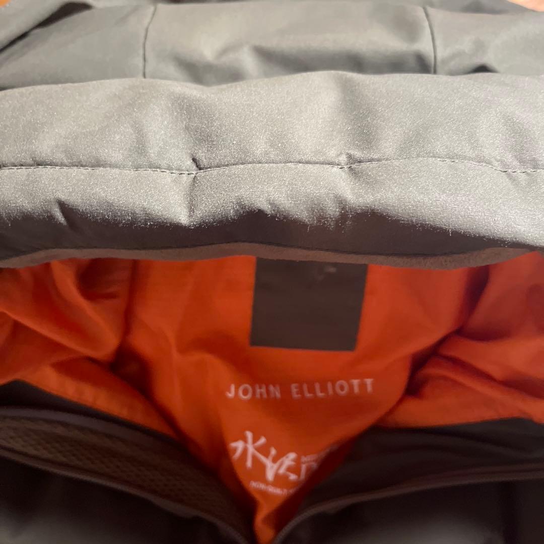 水沢ダウン JOHN ELLIOTT オリーブ Mサイズ