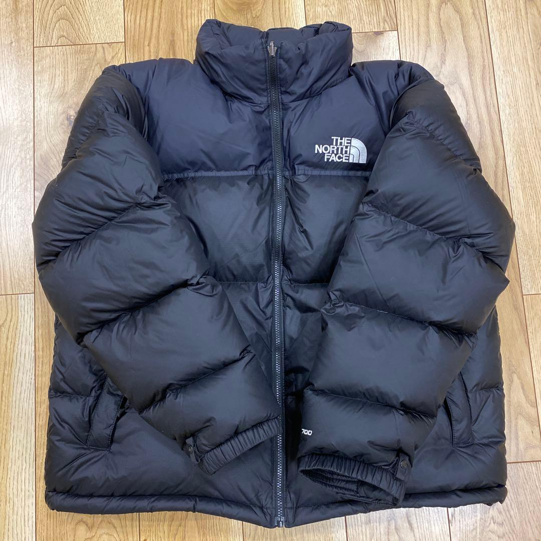 THE NORTH FACE ブラック ダウンジャケット　ヌプシ