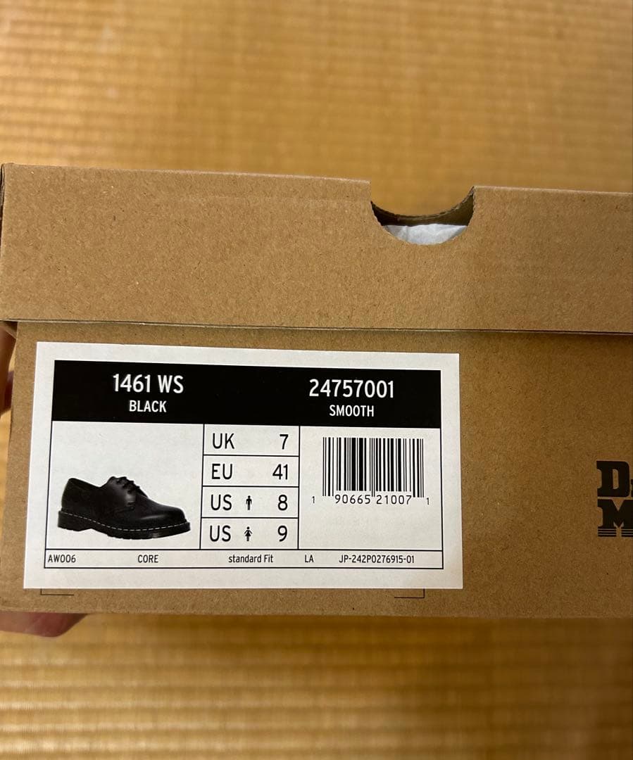 Dr. Martens 1461 WHITE STITCH 3 ホール シューズ