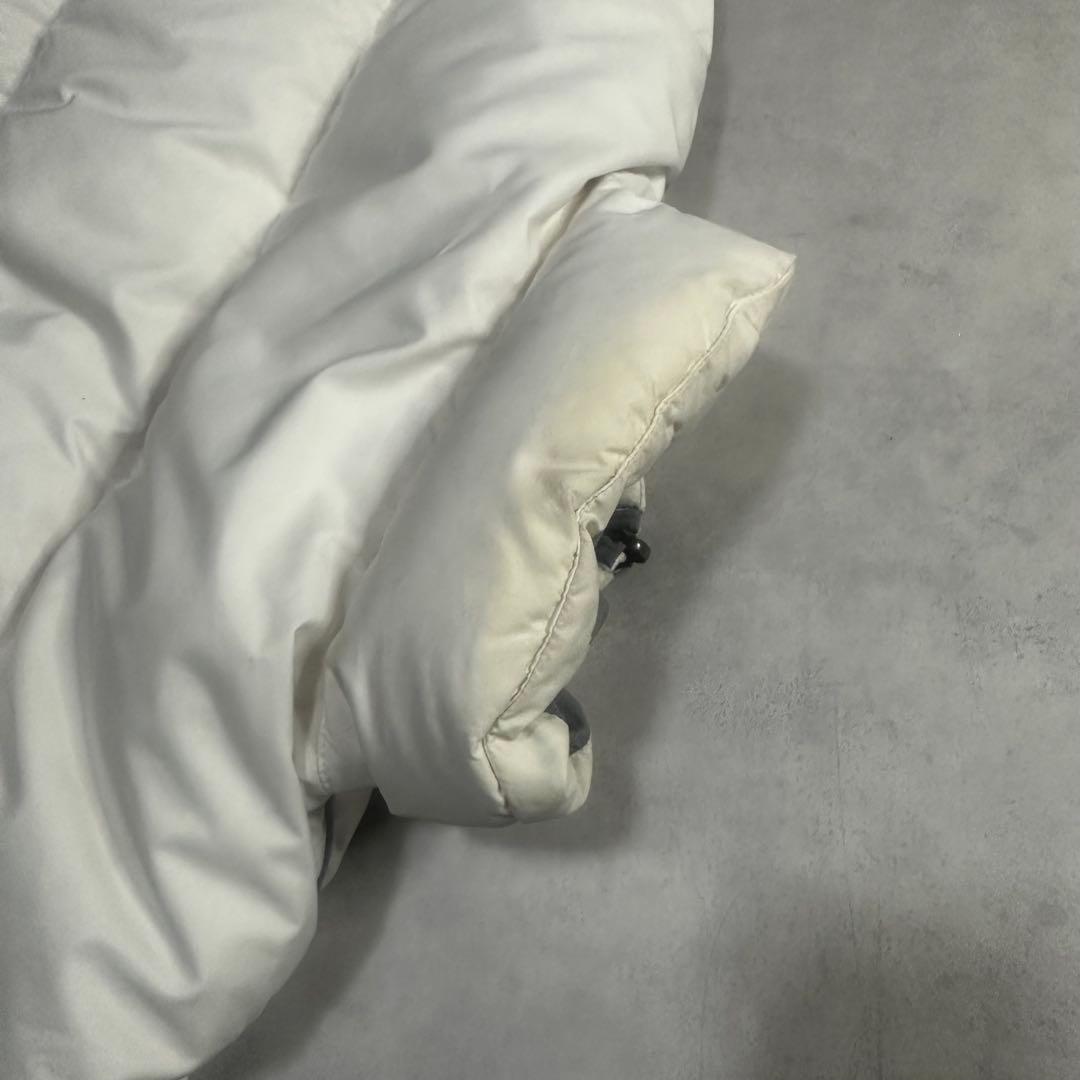 00s NIKEリバーシブル ダウンジャケット グレー / ホワイト